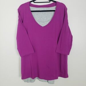 GAP Maternity nursing top with full cami H20